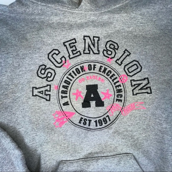 Sweatshirt Sweater Button Down Bundle Ascension Catholic School Spirit - Picture 7 of 16